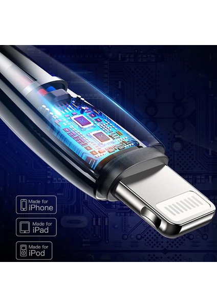 Kuulaa 1mfi Sertifikalı Type-C To Lightning Iphone Pd 18W Şarj KABLOSU-(5775) - ?09?26E5-7G5009 indirimleri