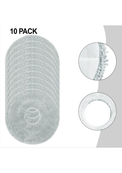 Jonr P20 Pro Elektrikli Süpürge Için Yedek Paspas Bezi Seti (Yurt Dışından) modelleri