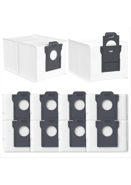 Dreame X30 Ultra / X40 Ultra / L10S Pro Ultra Için 10'lu Toz Torbası Paketi (Yurt Dışından)