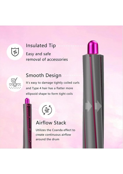 Dyson Için 20 mm Uzunluğunda Kıvırma Makinesi Fişleri (Yurt Dışından) indirimleri