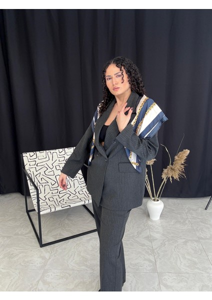 Şık Çizgili Takım Elbise fırsatları