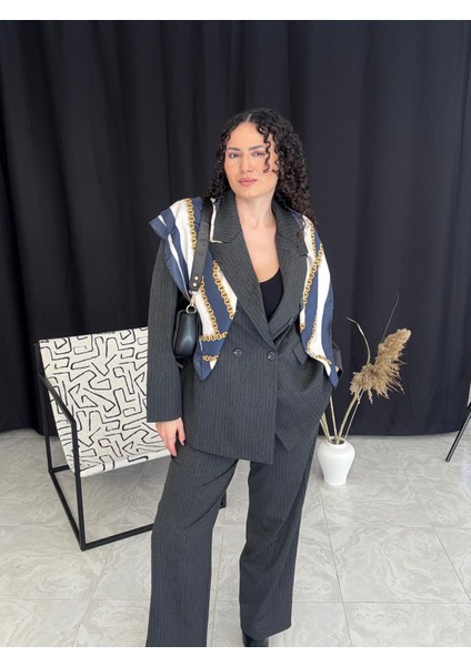 Şık Çizgili Takım Elbise indirimleri