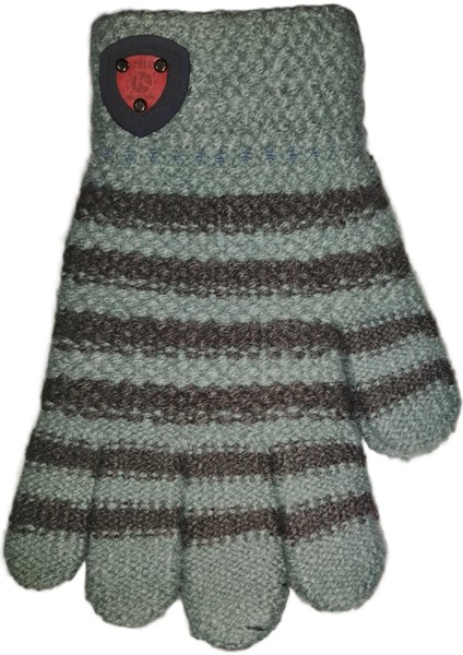 Erkek Çocuk Örme Eldiven 6-12 Yaş