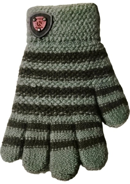 Erkek Çocuk Örme Eldiven 6-12 Yaş