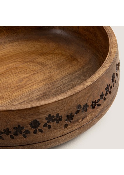 Alles Sunum Kasesi 28CM Natural indirimleri