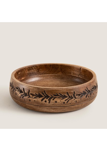 Oliva Sunum Kasesi 28CM Natural