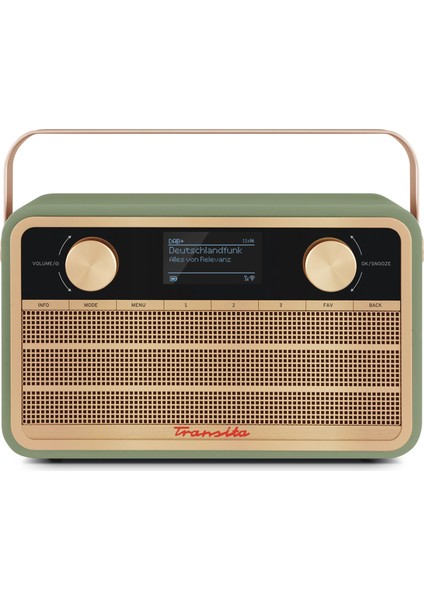Transita 121 Ir Dab+ Fm Radyo | Bluetooth, Dahili Şarjlı Batarya, Retro Tasarım fiyatları