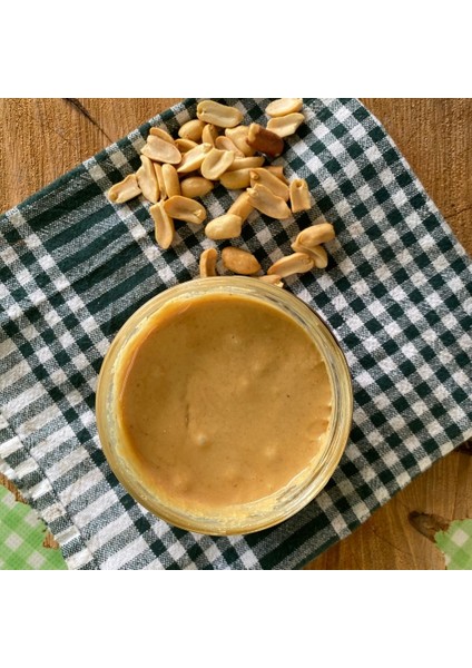 Taze Sıkım Yerfıstığı Ezmesi Bürüt 1000 Gram