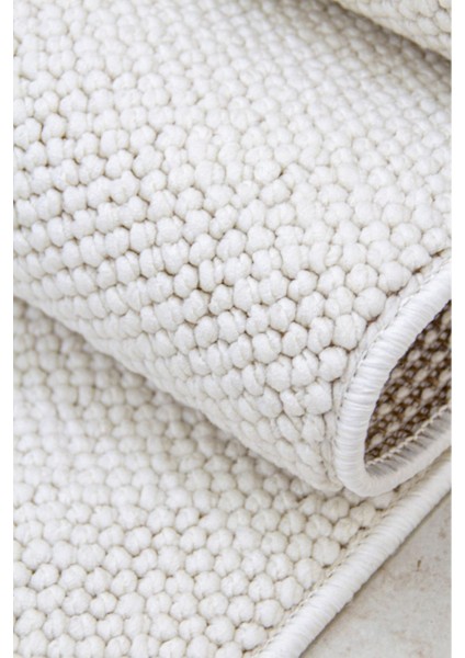 Beyaz Iskandinav Tarzı Bukleli Yumuşak Halı – Bohem Stil, Salon, Oturma Odası, Koridor, Mutfak ve Çocuk Odası Yolluk Halısı fiyatları