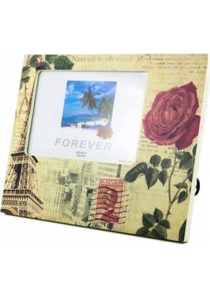 Decotown Dekoratif Desenli Çerçeve Gül Motifli Fotoğraf Çerçevesi fiyatları