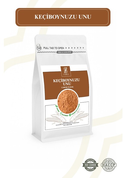 Keçiboynuzu Unu 250 gr – Yüksek Lif, Demir ve Kalsiyum Kaynağı