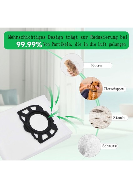 Karcher Kwd1, Kwd2, Kwd3,wd2 Plus Aksesuarları Için Elektrikli Süpürge Torbaları (Yurt Dışından) modelleri