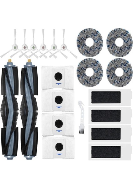 Ecovacs Deebot T20 / T20 Max / T20 Pro Elektrikli Süpürge Yedek Parçaları (Yurt Dışından) modelleri