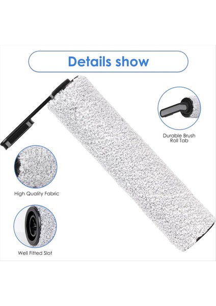 Tineco Kablosuz Islak Kuru Elektrikli Süpürge Için Yedek Fırça Silindirleri (Yurt Dışından) fiyatları