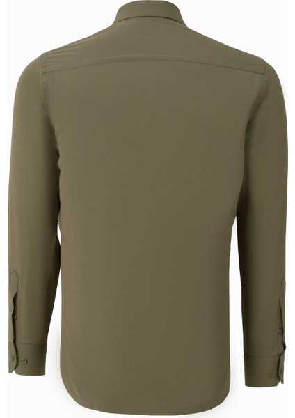 G926 Dewberry Erkek Gömlek-Yeşil fiyatları