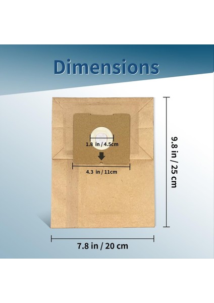 Bissell Zing 4122 ile Uyumlu 15'li Vakum Poşeti (Yurt Dışından) indirimleri