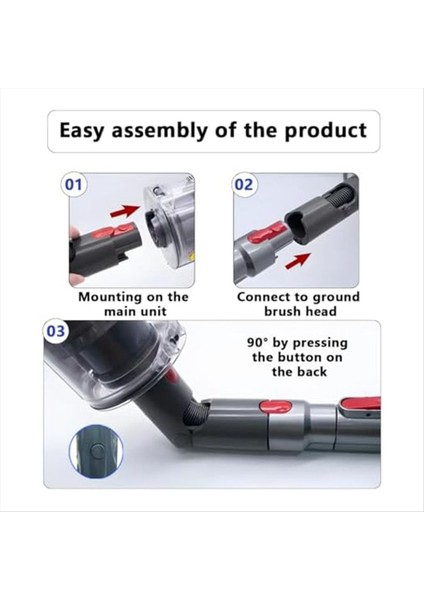 Dyson V15 V11 V10 V8 V7 Için Adaptör, Dyson Için Düşük Erişimli Adaptör (Yurt Dışından) indirimleri