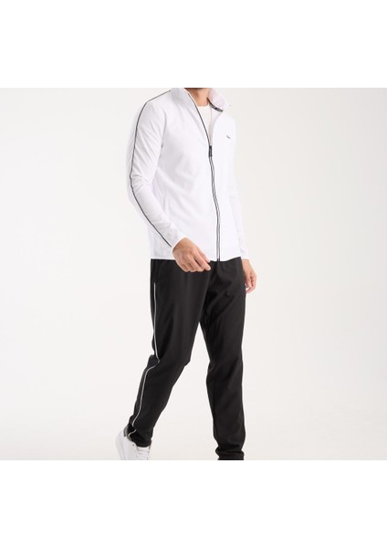 Basıc Beyaz Dar Kesim Erkek Eşofman fiyatları