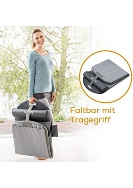 Yoga Esneme Masaj Matı Kolay Taşıma ve Kullanım için Katlanabilir Tasarım indirimleri