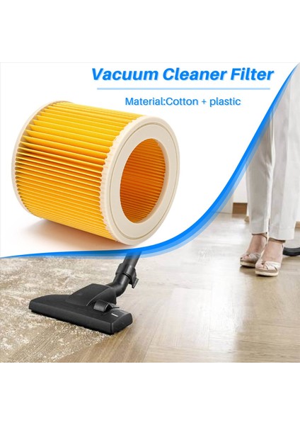 Karcher Wd3 Premium Elektrikli Süpürge Için 2 Adet Kartuş Filtre (Yurt Dışından) indirimleri