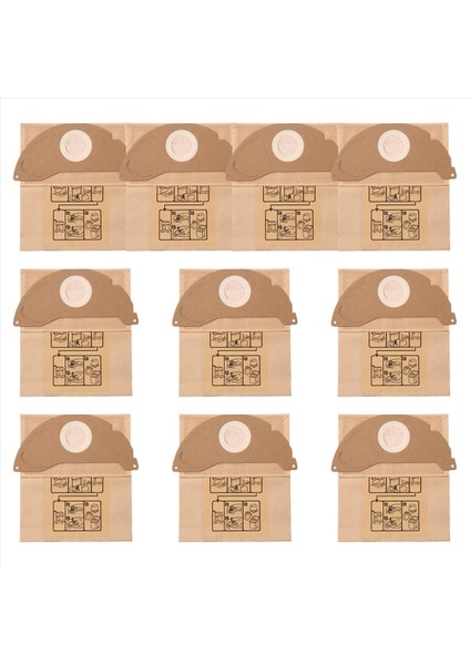 Karcher A2004 Wd2 Elektrikli Süpürge Için 10 Adet Vakum Filtresi Toz Torbası (Yurt Dışından) modelleri