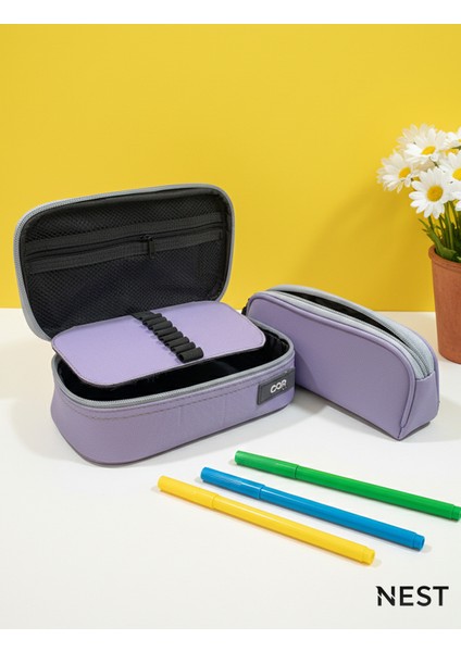 Lüks Ccr Kalemlik Hediyeli Ikili Lila Kombin modelleri