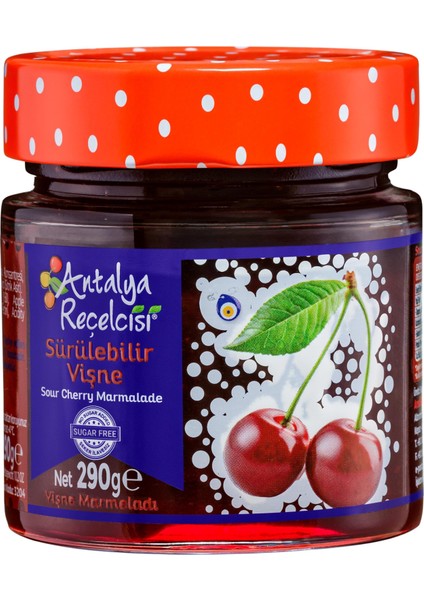 Sürülebilir Vişne Marmeladı 290 gr