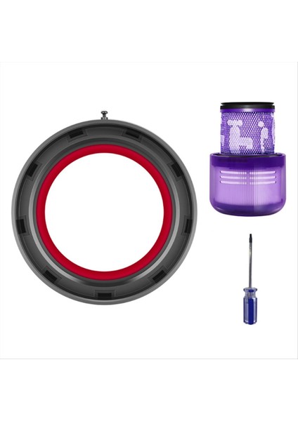 Dyson V11 Elektrikli Süpürge Toz Haznesi Sızdırmazlık Halkalarının Değiştirilmesi (Yurt Dışından)