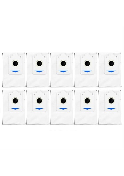 Ecovacs Deebot X2 Omni X2 Pro Için 10 Adet Elektrikli Süpürge Toz Torbası (Yurt Dışından)