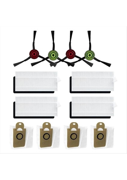 Ilife T10S Parçaları Için Robot Süpürge Yan Fırça Filtre Toz Torbası (Yurt Dışından)