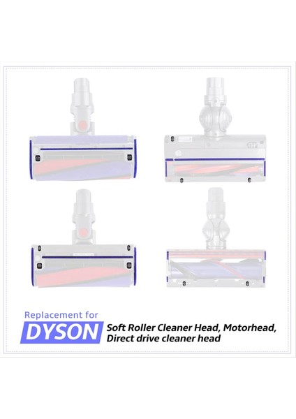 Dyson Elektrikli Süpürge Başlığı Için Yumuşak Peluş Şeritler + Ön Silindir ve Aks (Yurt Dışından) fırsatları
