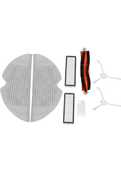 Xiaomi Mijia Filtre Ana Fırça Paspası Için 8 Parça Yedek Parça Kiti (Yurt Dışından)