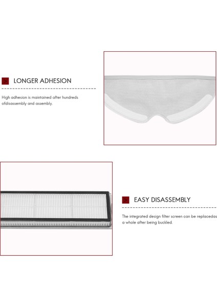 Xiaomi Mijia Filtre Ana Fırça Paspası Için 8 Parça Yedek Parça Kiti (Yurt Dışından) fırsatları