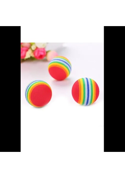 Sünger Kedi Köpek Çiğneme ve Oyun Topu 4 Adet modelleri