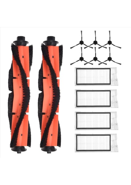 Roidmi Eve Plus Robot Ana Fırça Hepa Filtre Yan Fırçası Için 12 Adet (Yurt Dışından) fiyatları