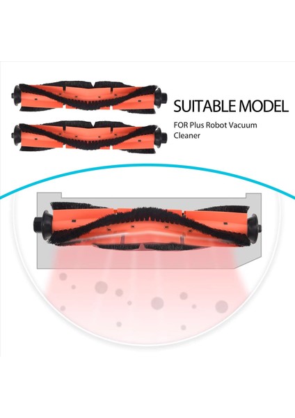 Roidmi Eve Plus Robot Ana Fırça Hepa Filtre Yan Fırçası Için 12 Adet (Yurt Dışından) indirimleri