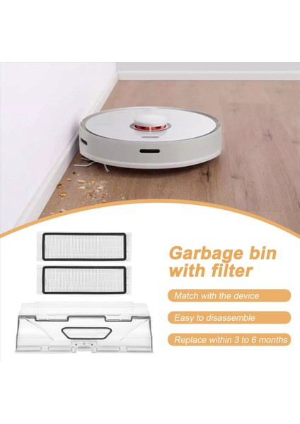 Xiaomi Roborock S5 Max S6 Maxv S6 Pure T7 Için Filtreli Toz Kutusu (Yurt Dışından) fırsatları