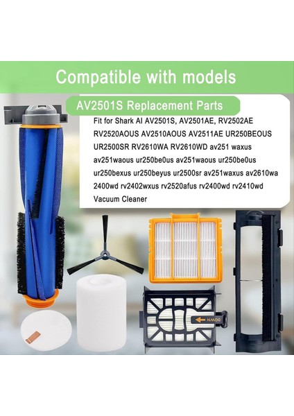 Shark Aı 2'si 1 Arada Robot Süpürge Için Yedek Parçalar (Yurt Dışından) fiyatları