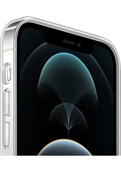 Iphone 12 Kılıf Kamera Lens Korumalı Magsafe Destekli Şeffaf Darbe Emici Sert Kapak indirimleri