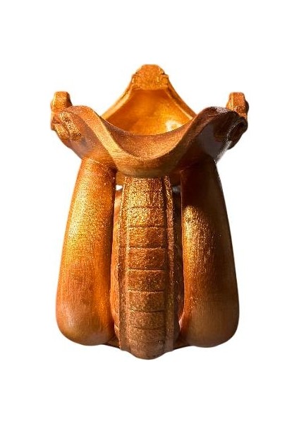 Fil Figürlü Şişe Standı - El Işçiliği ile Boyama (Bakır) indirimleri