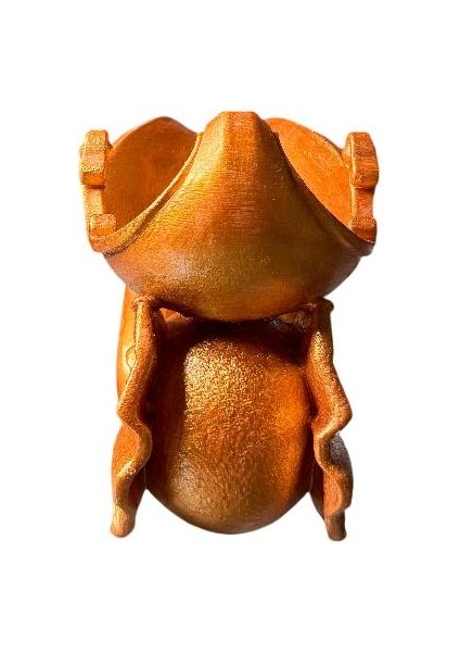 Fil Figürlü Şişe Standı - El Işçiliği ile Boyama (Bakır)