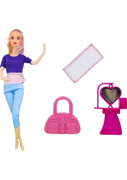 Anlily Sporcu Sonsuz Hareket Bebek - 02414 - Mor (Lisinya)