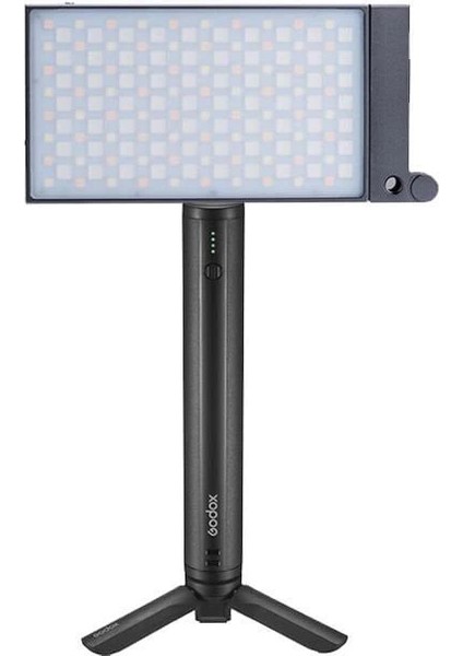 M1 Rgb Mobil Video Işığı Powerbankli Kit