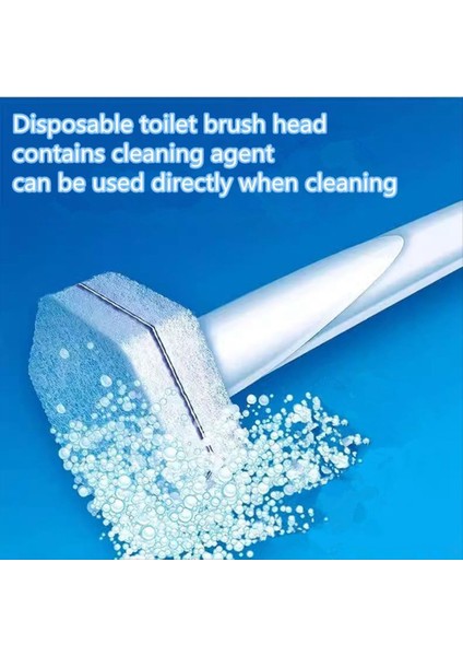 80 Adet Tek Kullanımlık Tuvalet Fırçası Çift Katmanlı Elyaf Tuvalet Fırçası Yedekleri (Yurt Dışından) fiyatları