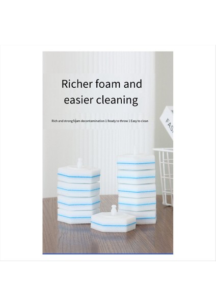 80 Adet Tek Kullanımlık Tuvalet Fırçası Çift Katmanlı Elyaf Tuvalet Fırçası Yedekleri (Yurt Dışından) indirimleri