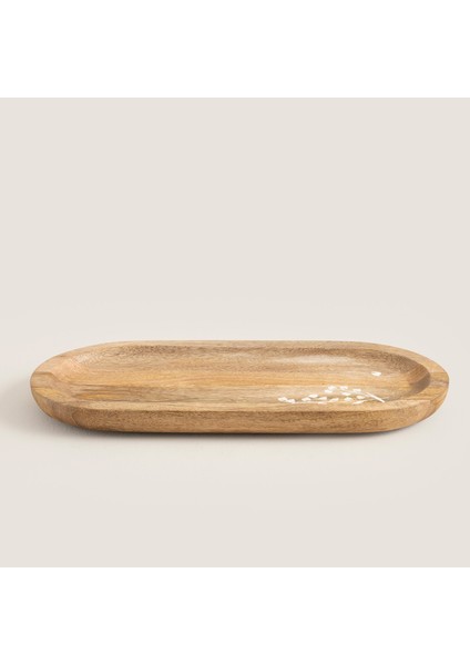 Fuchsia Sunum Tabağı 36X16.5CM Natural modelleri