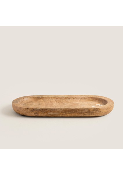 Fuchsia Sunum Tabağı 30X13CM Natural modelleri