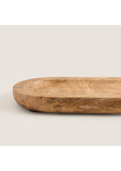 Fuchsia Sunum Tabağı 30X13CM Natural indirimleri