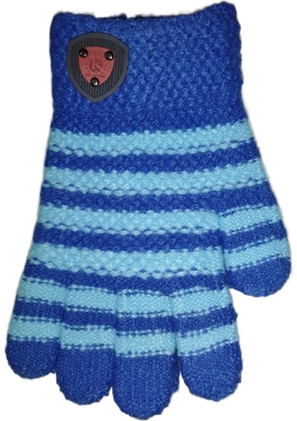 Erkek Çocuk Örme Eldiven 6-12 Yaş