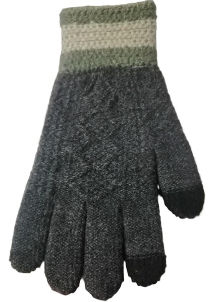 Erkek Çocuk Örme Eldiven 6-12 Yaş